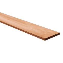 Hardhouten Plank Azobé fijnbezaagd ruw 2x20 cm