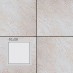 GeoCeramica - Quartz Look 80x40x4 cm Fiordi Sand