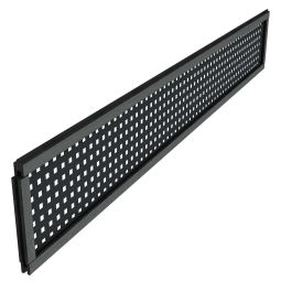 Deco Panel kit Square gelakt aluminium vierkantjes 200x30 cm Graphite Black
