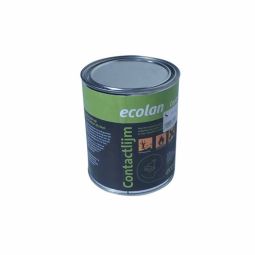 Ecolan Contactlijm tbv. EPDM op hout/staal/beton - Blik 900 gram Transparant