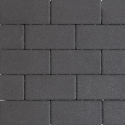 Facetto Vocali XL 21x10,5x8 cm Nero