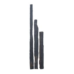 Black Pillars Zwart 100x6-15x6-10 cm, pallet á 80 stuks