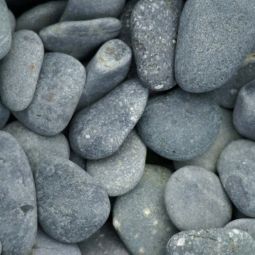 Beach Pebbles - Zwart 12-15 cm - Mini Gaas 0.50 m³