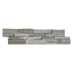 Stonepanel Grey Quarzite 60x15x1,5-2,5 cm breukruw