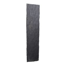 Premium Black Pillar Decoplaat 200x50x3-7 cm, pallet á 12 stuks