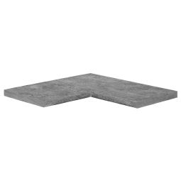 Spotted Blue zwembad bullnose binnenhoek 60/30x60/30x3/6 cm riven