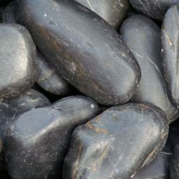 Glitter Stone grind - Zwart 50-80 mm - zak 20 kg