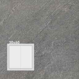 CeraSun 60x30x4 cm Palermo Grigio