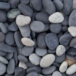 CB Beach Pebbles zwart 8-16 mm Bigbag (ca. 1.800 kg)