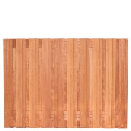 Hardhout Tuinscherm geschaafd Dronten 130x180 cm 21-planks (19+2)